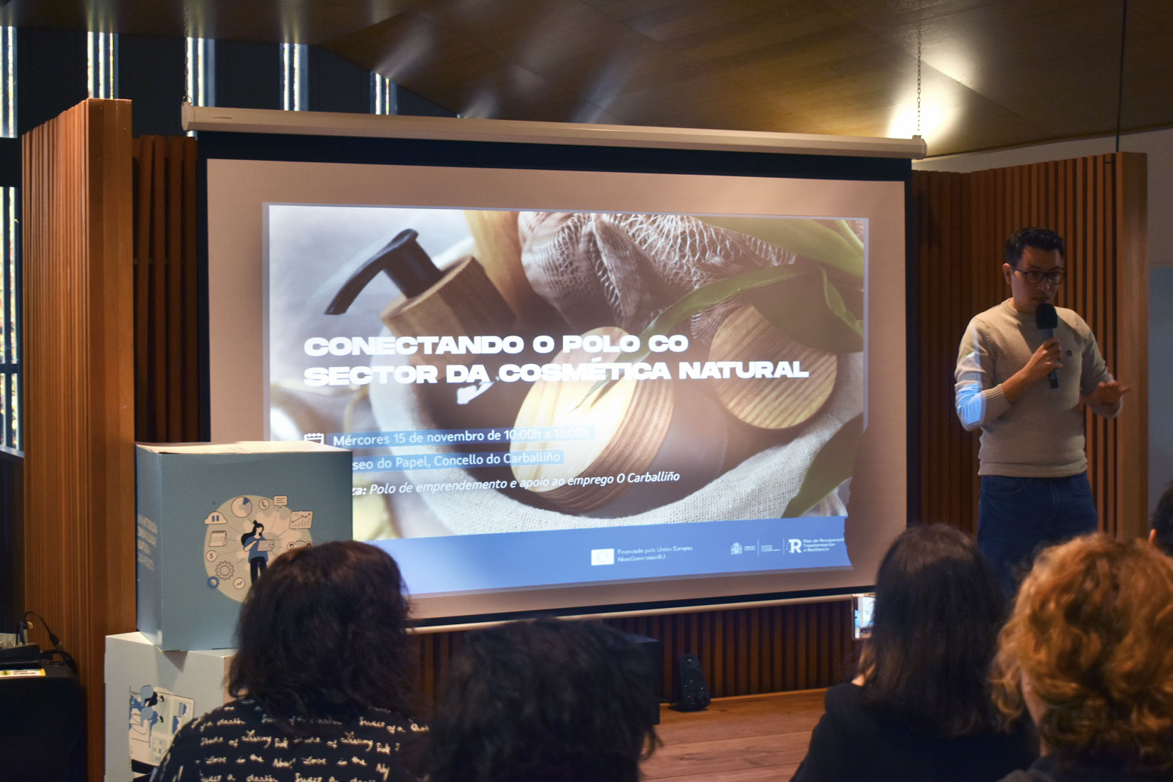 Conectando o polo co sector da cosmética natural en O Carballiño